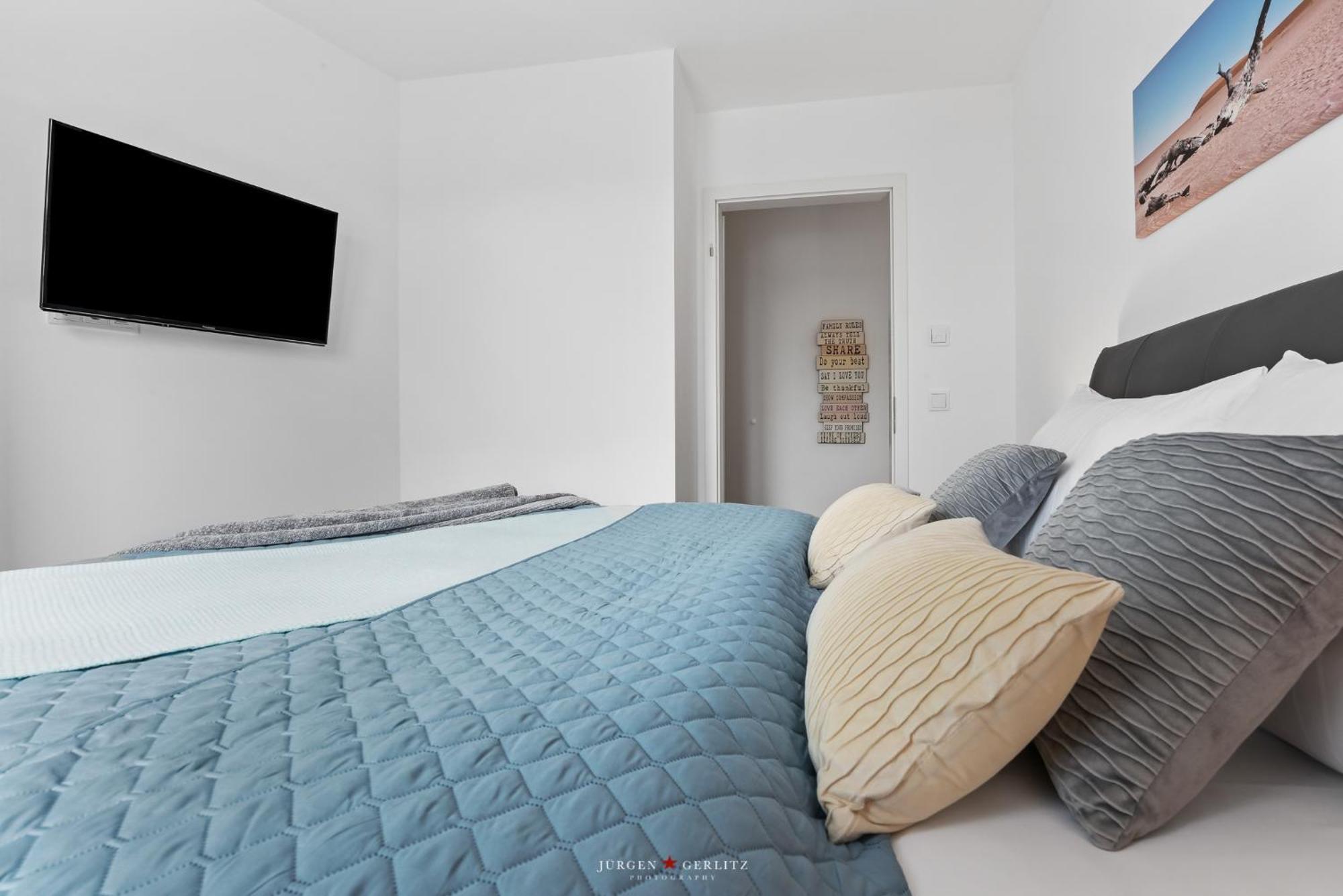 Sea Apartment Mojo- Meerblick, Infrarotauna, Terrasse Olpenitz Kültér fotó