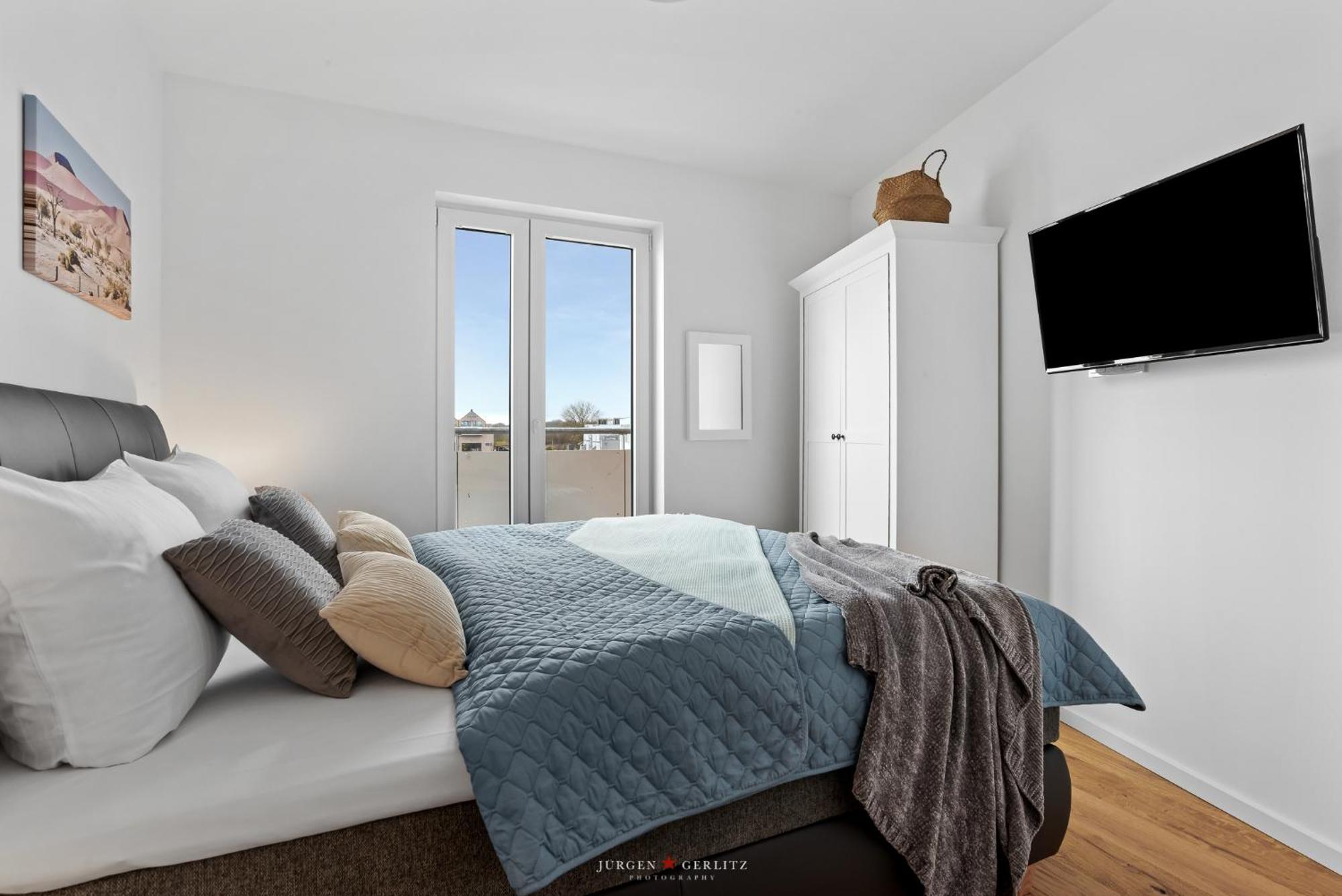 Sea Apartment Mojo- Meerblick, Infrarotauna, Terrasse Olpenitz Kültér fotó