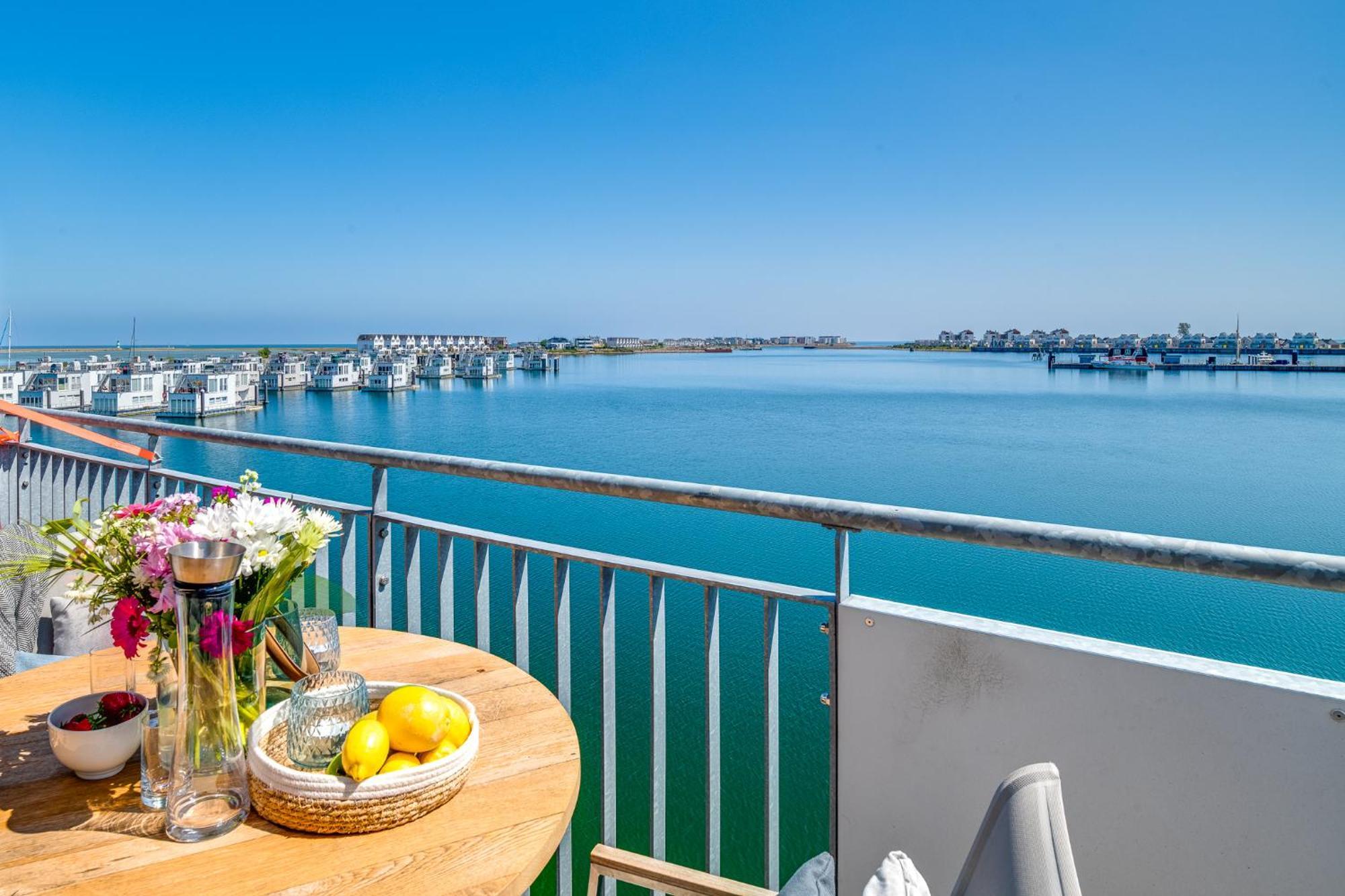 Sea Apartment Mojo- Meerblick, Infrarotauna, Terrasse Olpenitz Kültér fotó