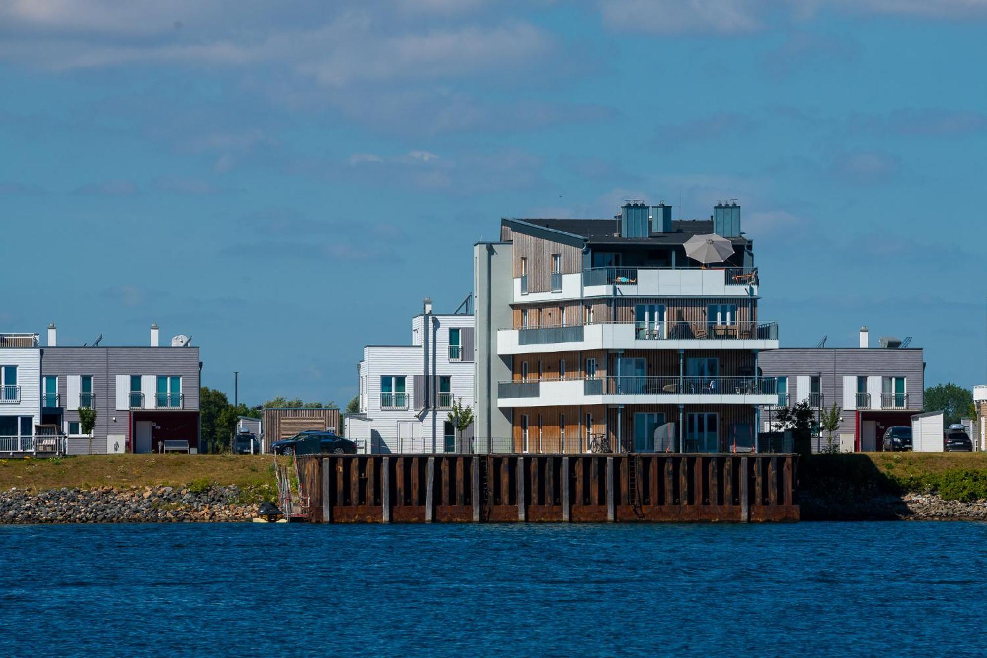 Sea Apartment Mojo- Meerblick, Infrarotauna, Terrasse Olpenitz Kültér fotó