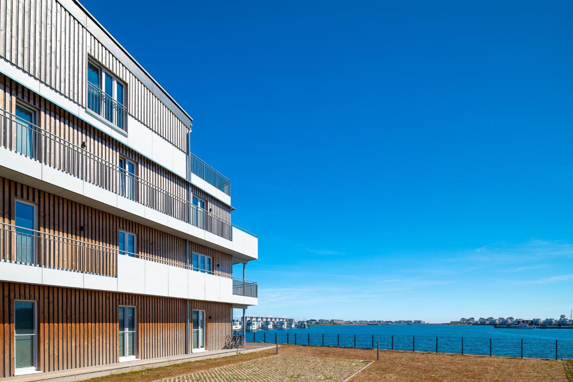 Sea Apartment Mojo- Meerblick, Infrarotauna, Terrasse Olpenitz Kültér fotó